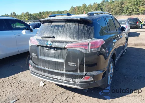 2016 Toyota Rav4 Hybrid Limited from USA, damaged, VIN JTMDJREV7GD006887